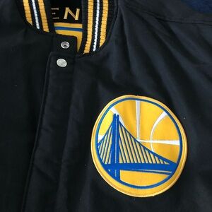Warriors reversible jacket